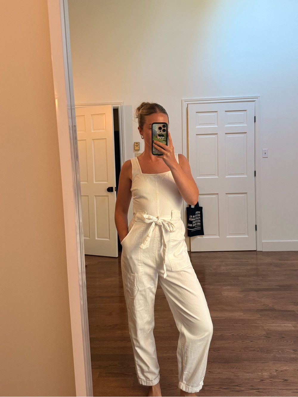 White Jumpsuit